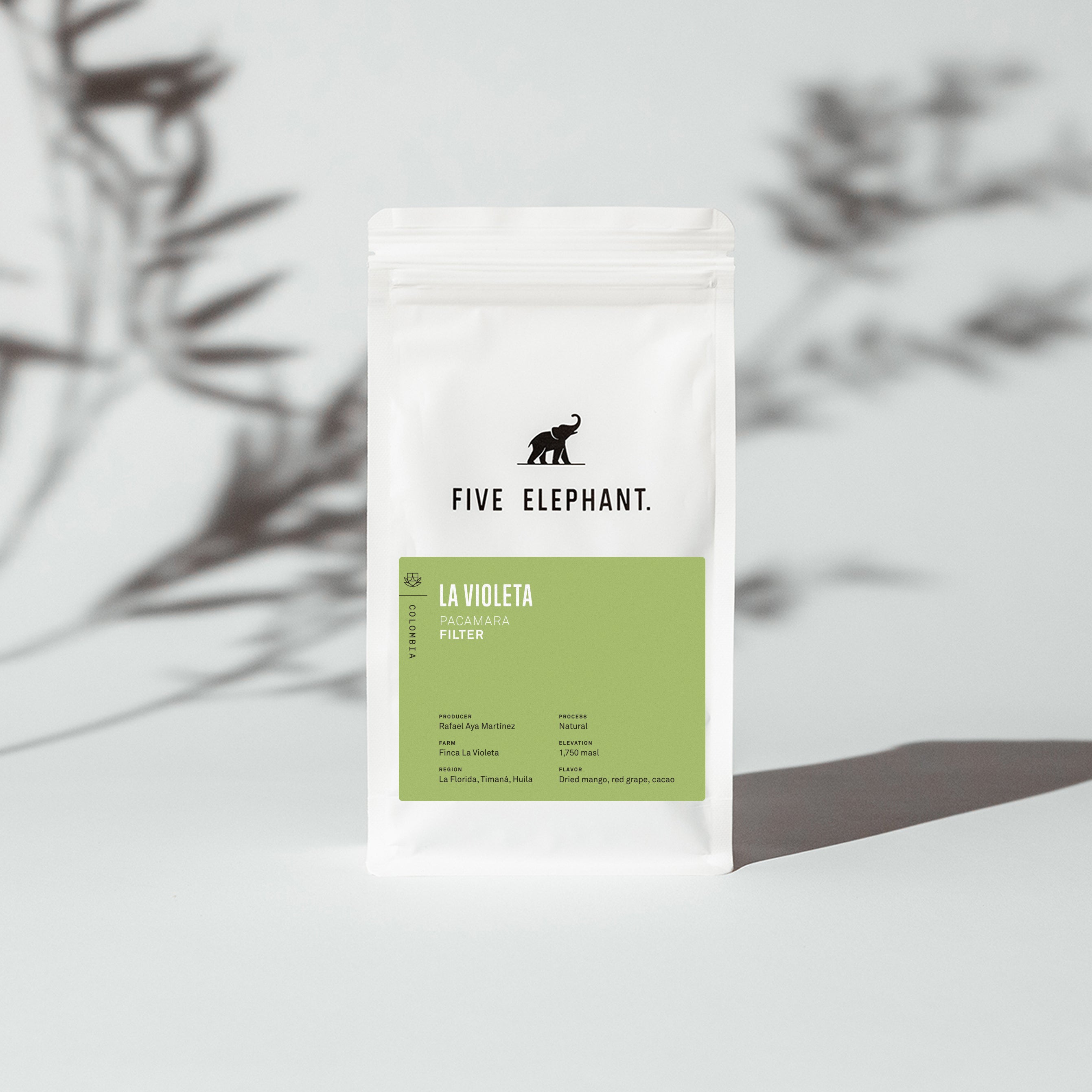 COLOMBIA La Violeta Pacamara – Filter — new release filter roast specialty coffee, Five Elephant